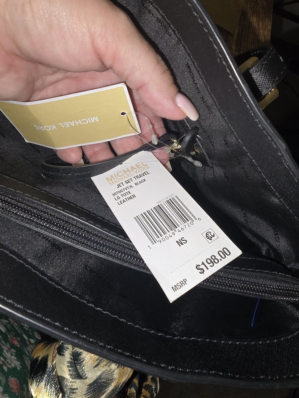 Michael Kors Charlotte Large Saffiano Leather Top Zip Tote NWT - Picture 5 of 10
